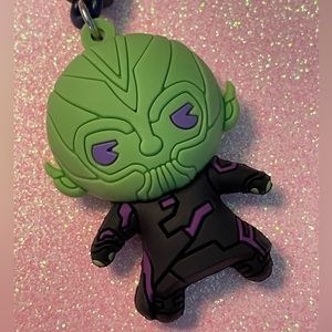 Talos Key Clip Keychain Captain Marvel Movie Toy NWT mcu 3D Keyring Blind Bag